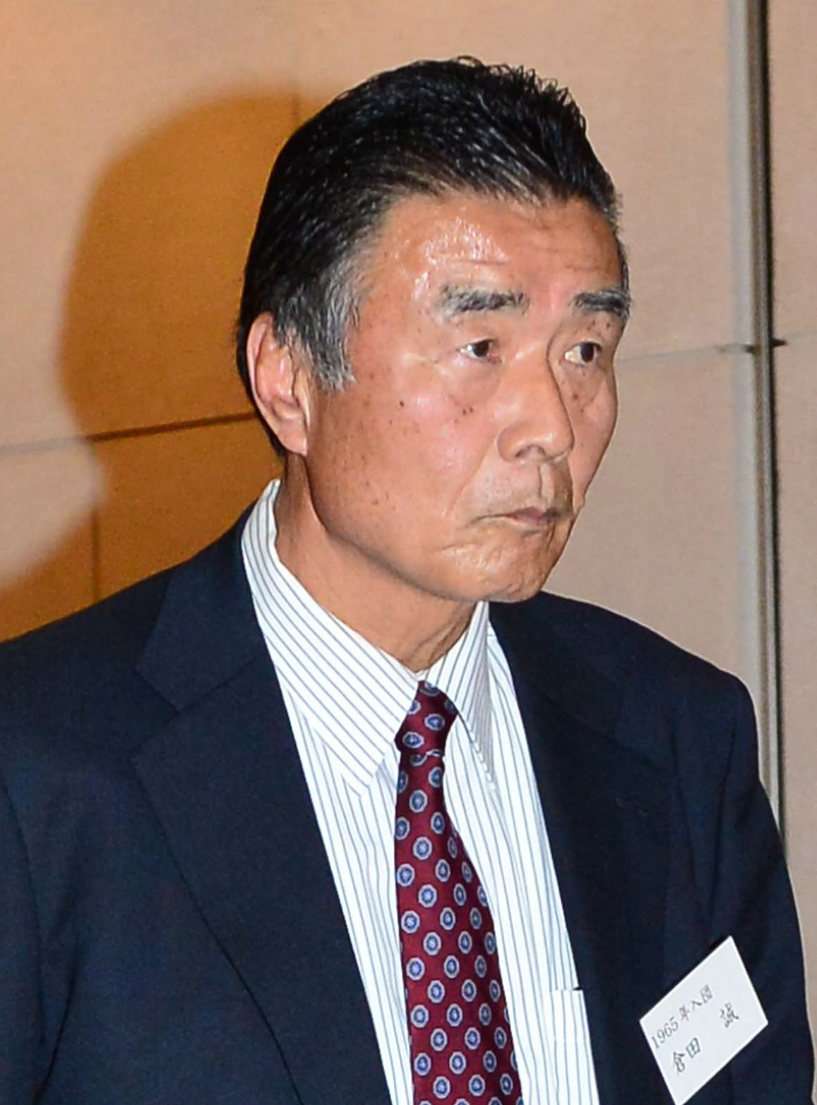 倉田誠さん（2014年12月7日撮影）