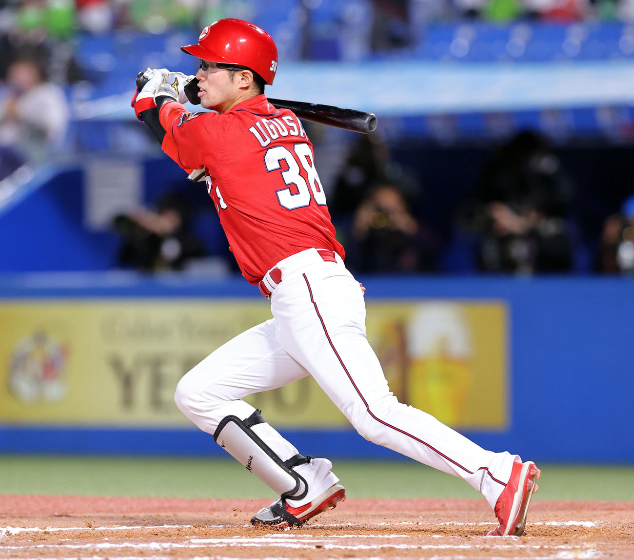 広島宇草孔基（2021年10月21日撮影）