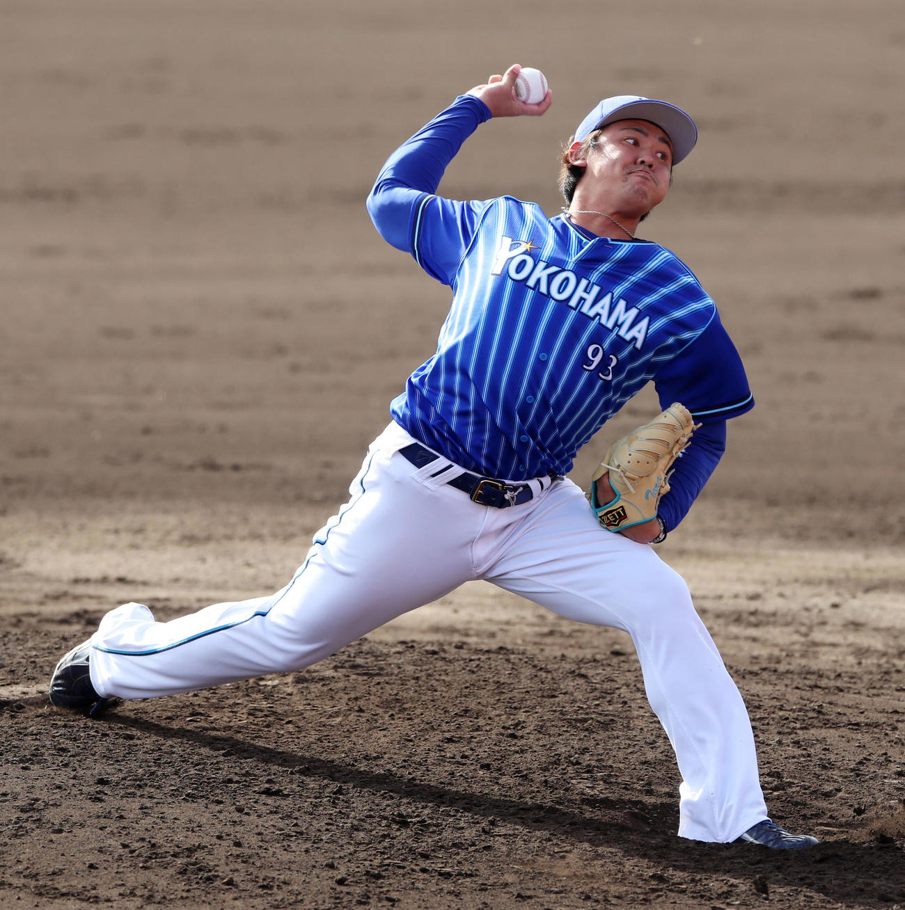 DeNA中川虎大（2021年10月31日撮影）