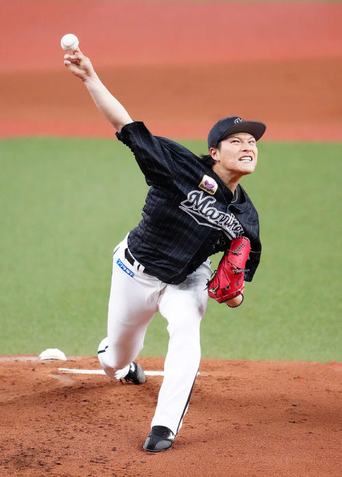 ロッテ小島和哉 岩下大輝が踏んだ ピッチャープレート に見た工夫と苦悩 プロ野球写真ニュース 日刊スポーツ