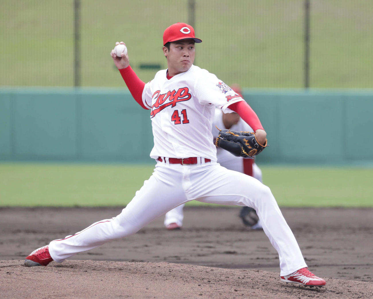 元広島の藤井皓哉（2020年6月21日撮影）