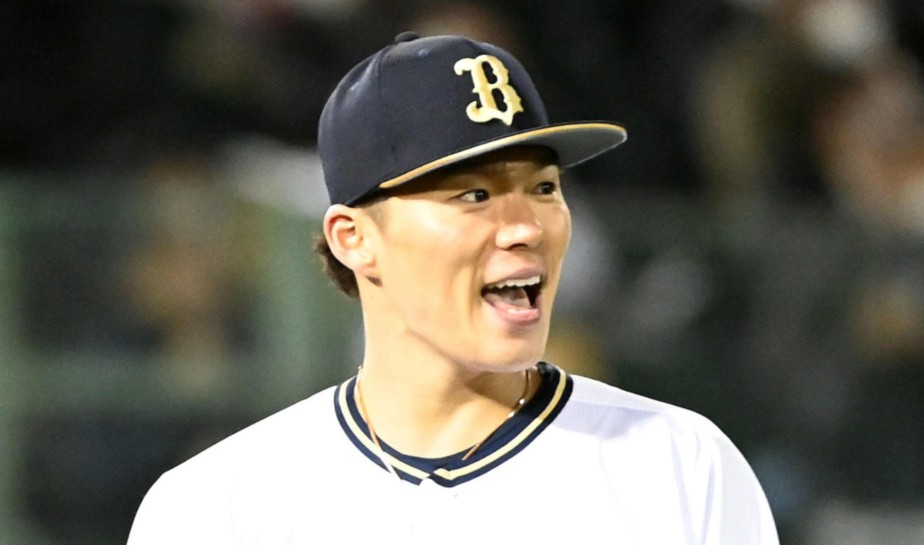オリックス山本由伸（2021年11月27日撮影）