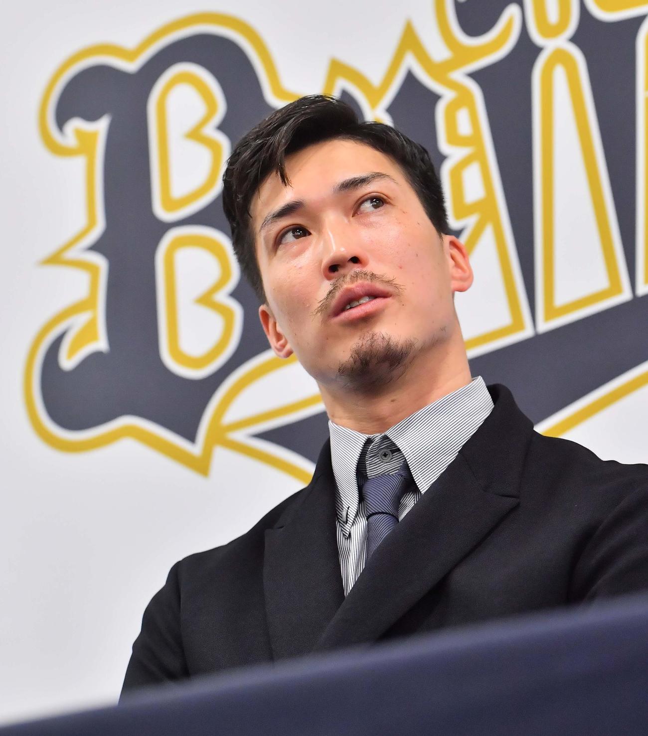 現状維持で契約更改し悔しさをにじませる後藤（撮影・上田博志）