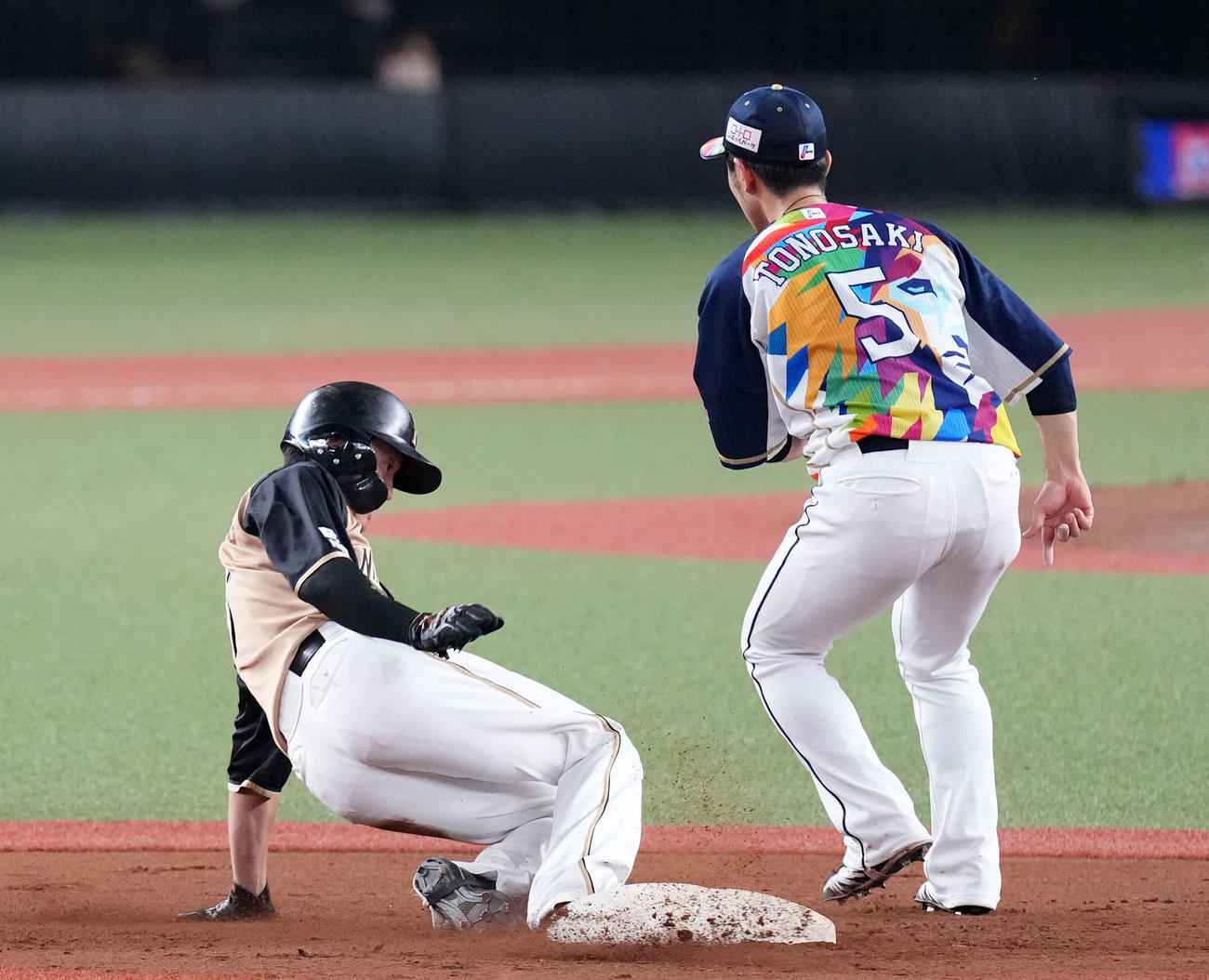 日本ハム西川遥輝（2021年8月28日撮影）