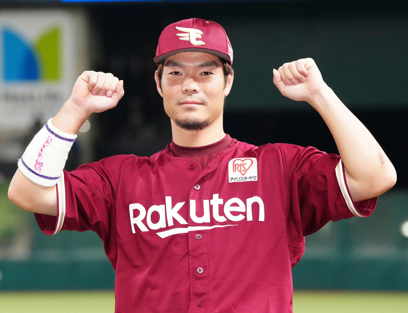 楽天島内宏明（2021年10月9日撮影）