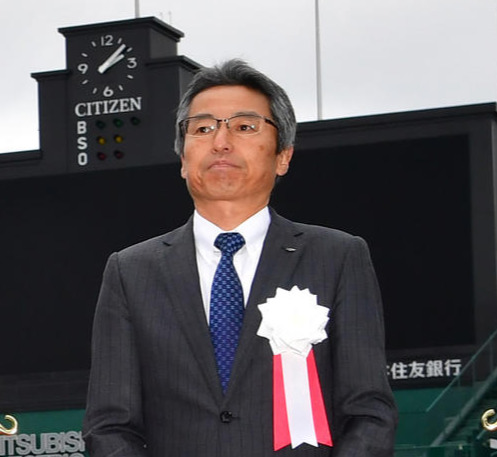 阪神電鉄の百北幸司常務取締役（2019年3月4日撮影）