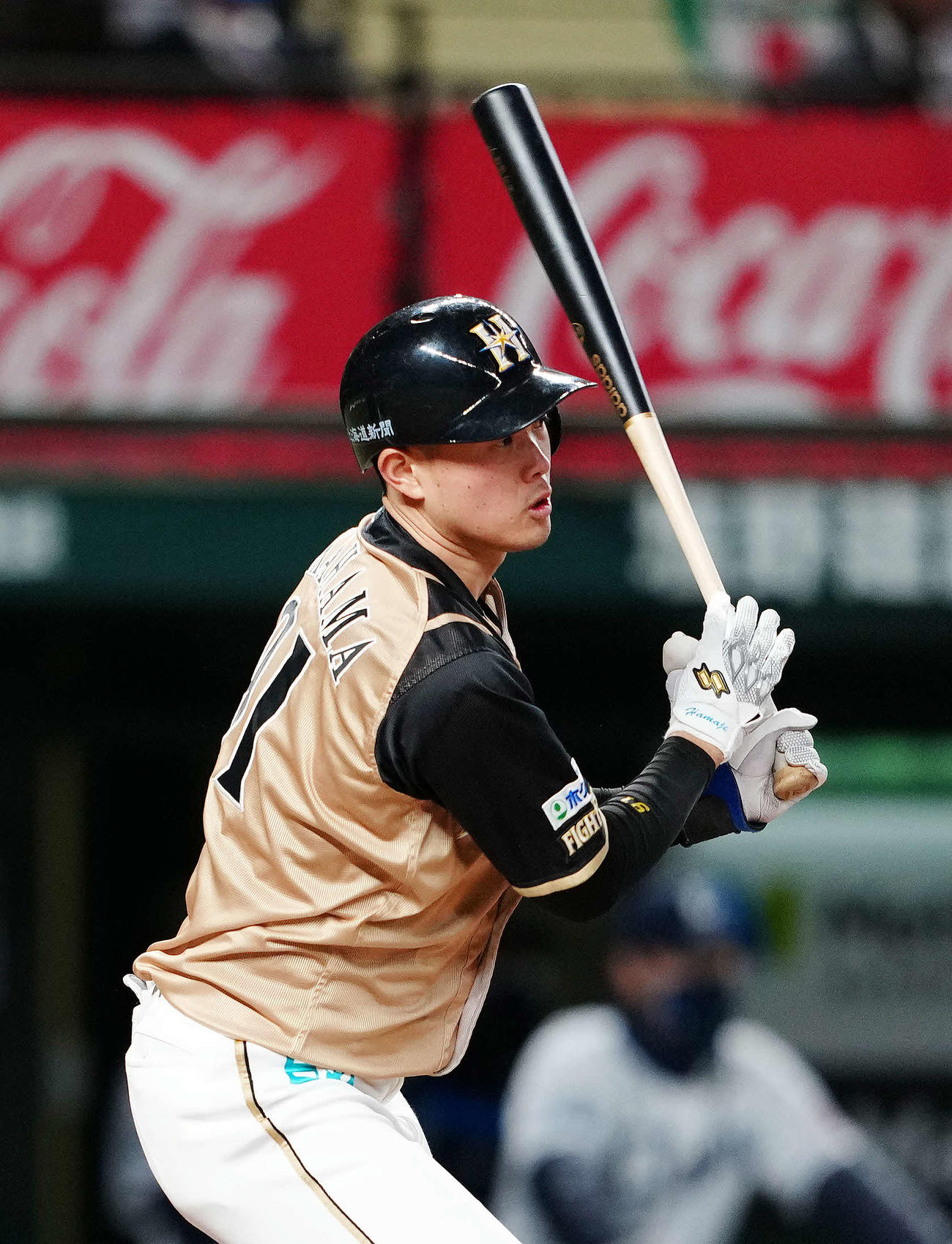日本ハム高浜祐仁（2021年10月20日撮影）