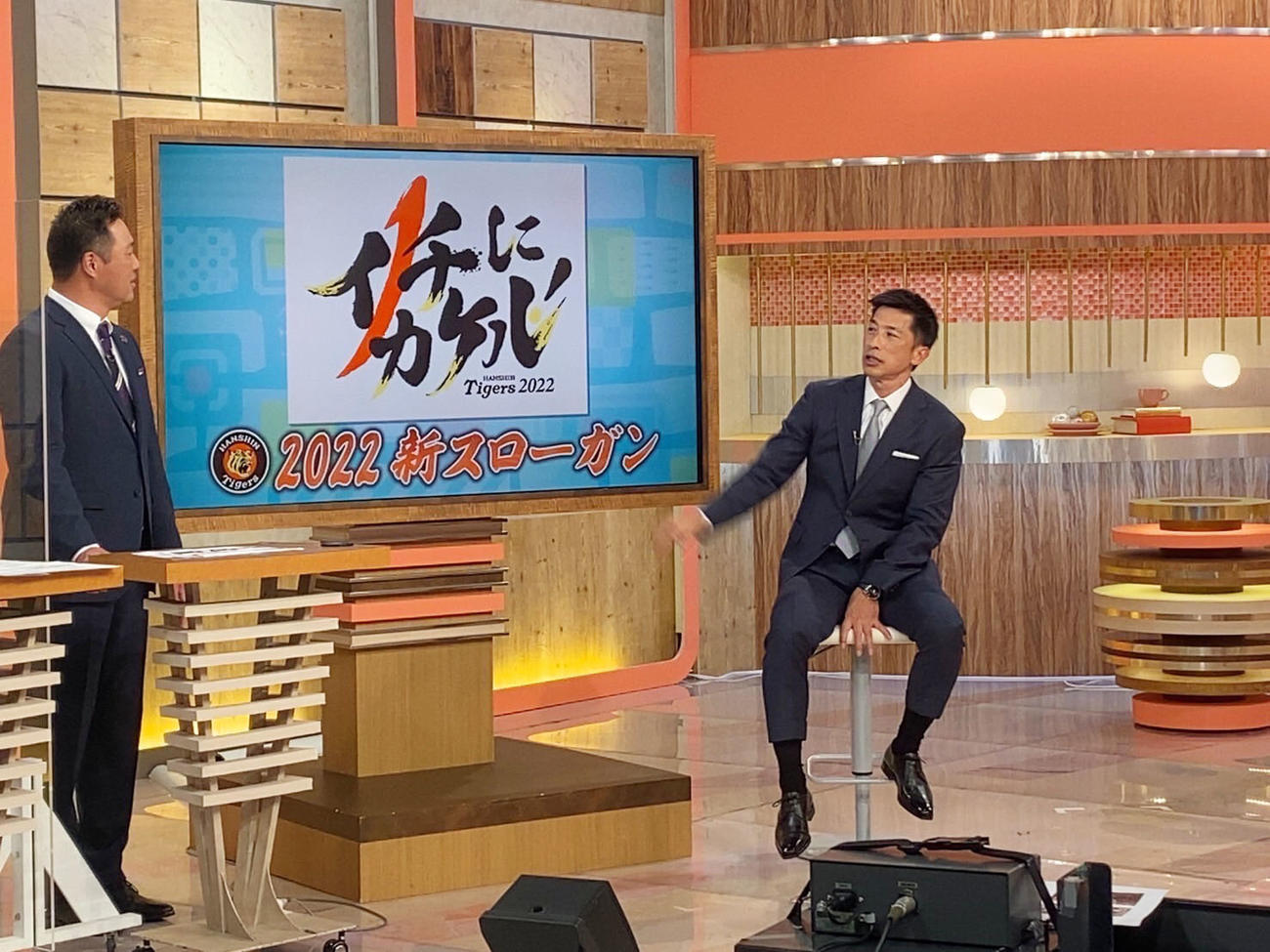 ABC「キャスト」に出演した矢野監督（球団提供）
