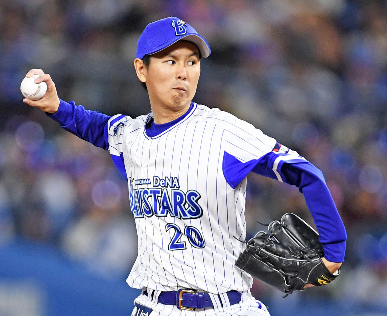 須田幸太投手（2017年4月5日撮影）