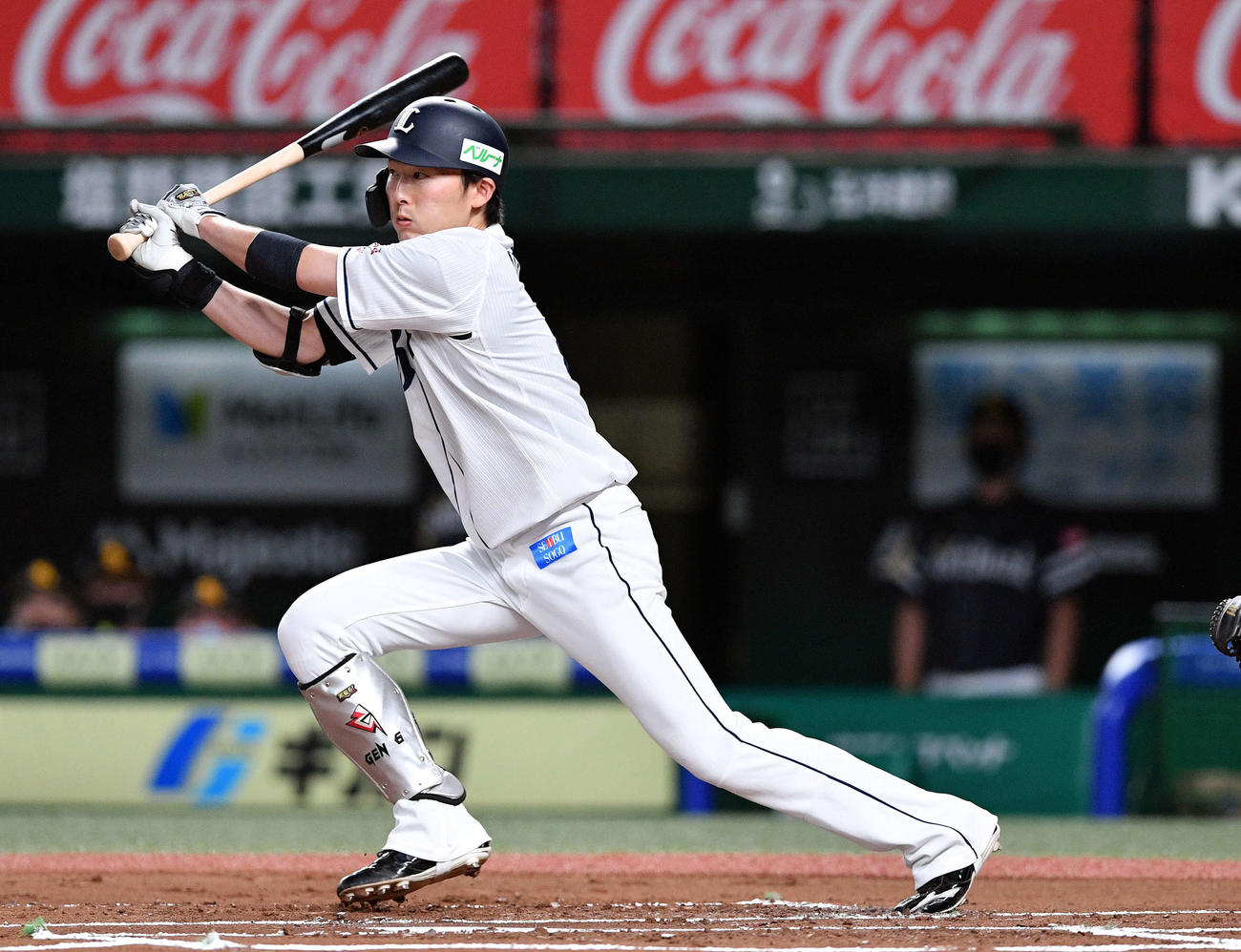 西武源田壮亮（2021年10月8日撮影）