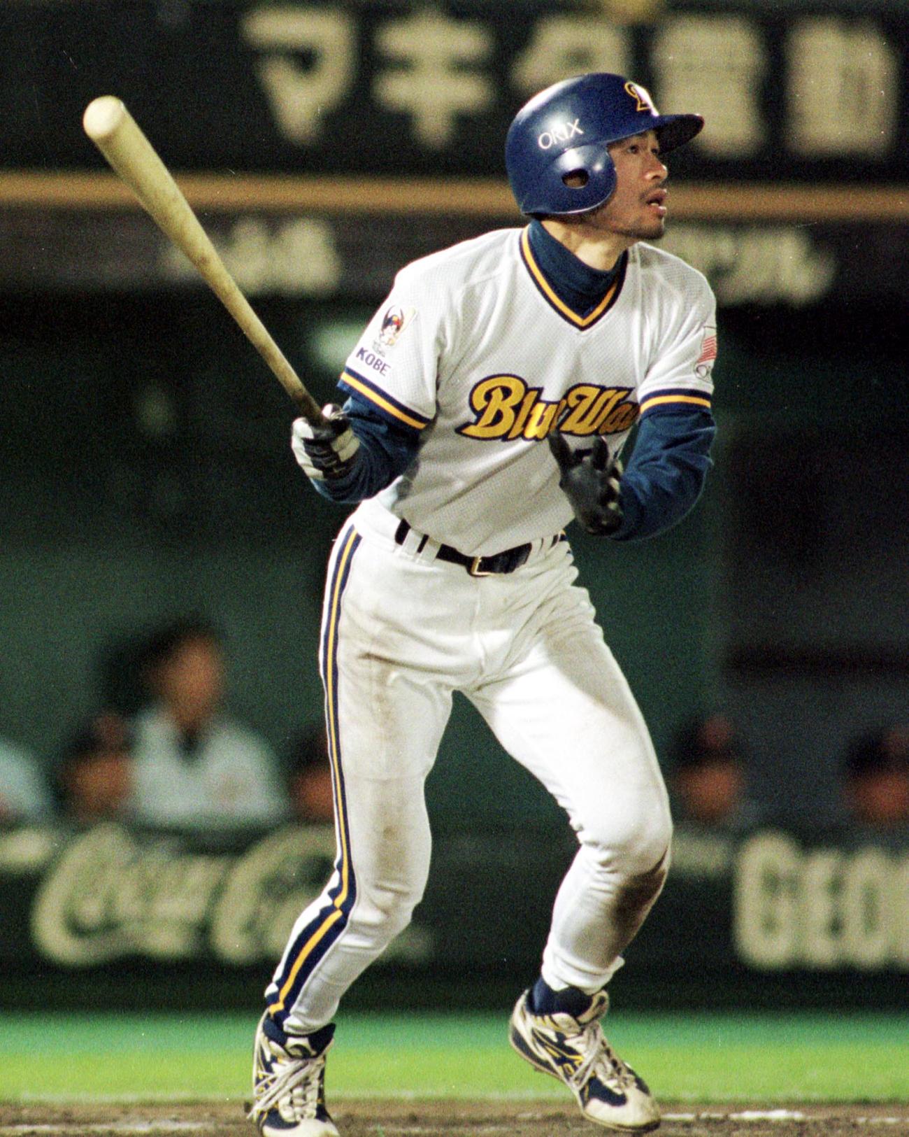 オリックス時代のイチロー氏（2000年5月16日撮影）