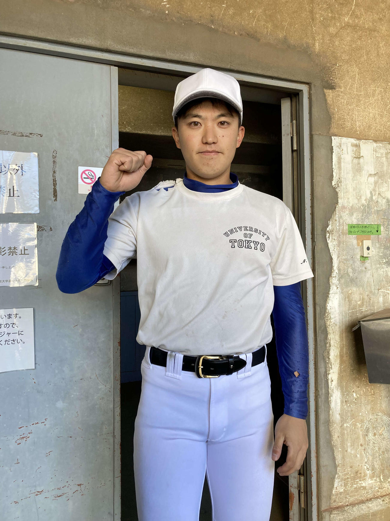 四国IL・高知に進む東大・高橋（撮影・古川真弥）