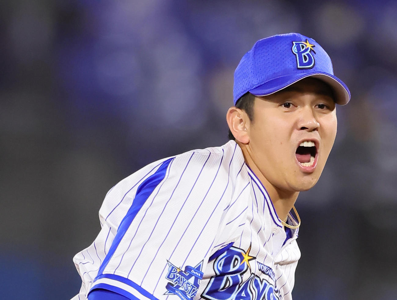 山崎康晃（2021年10月20日撮影）