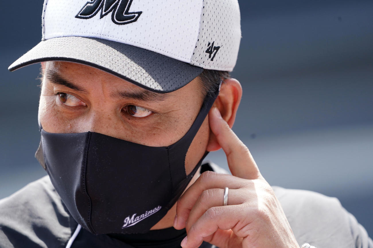 井口資仁監督（2021年5月4日撮影）