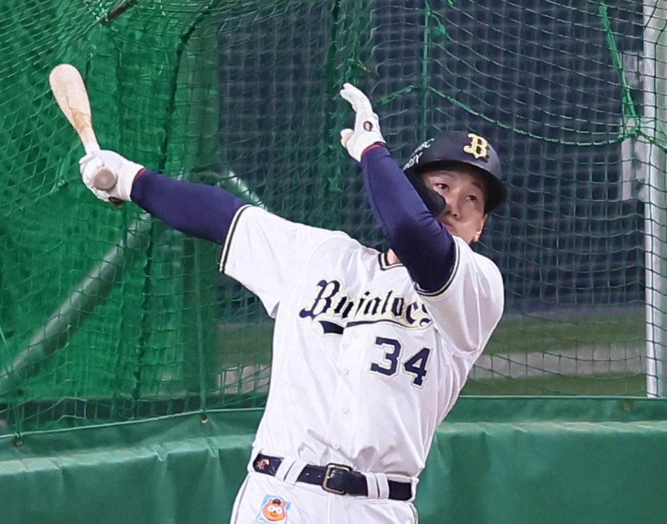 吉田正尚（2021年11月19日撮影）