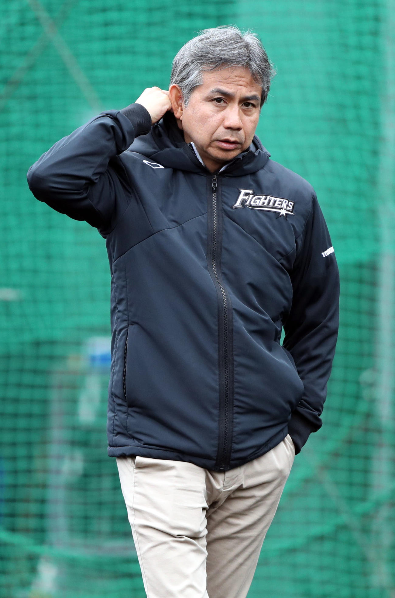 日本ハム吉村浩チーム統括本部長（18年2月撮影）
