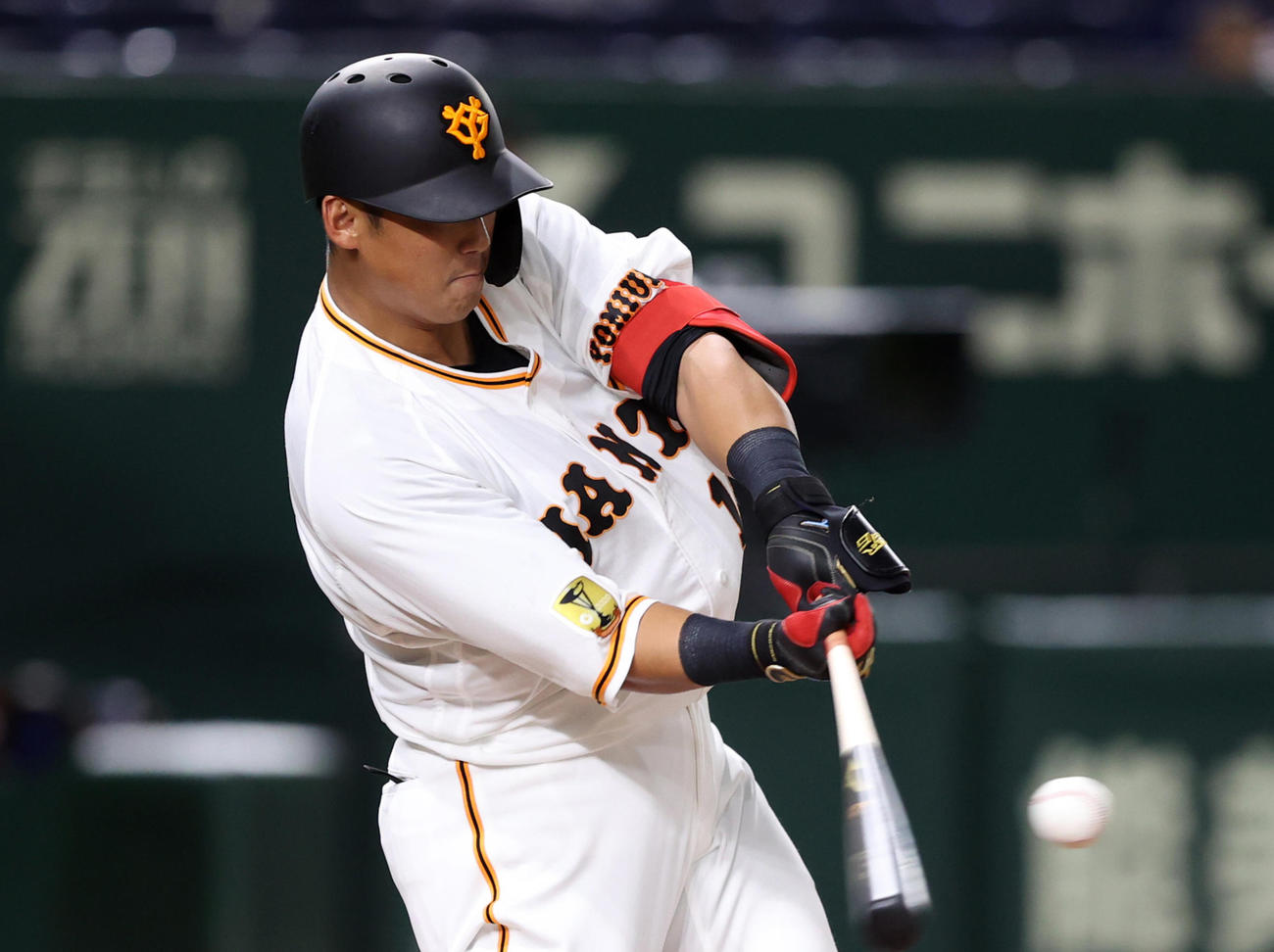 巨人中田翔（2021年10月14日撮影）