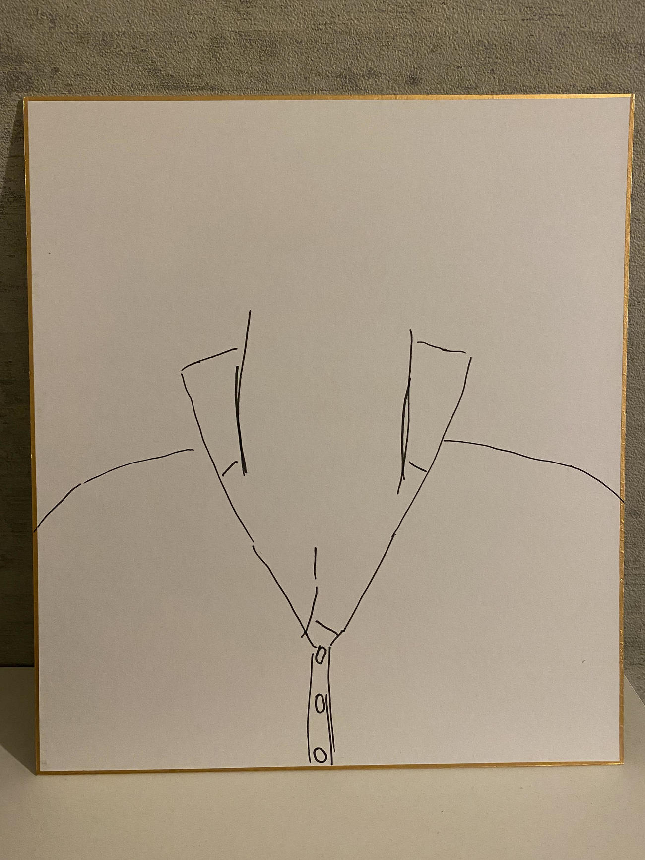 日本ハム吉田輝星投手が描いた、新庄剛志監督の似顔絵の失敗作