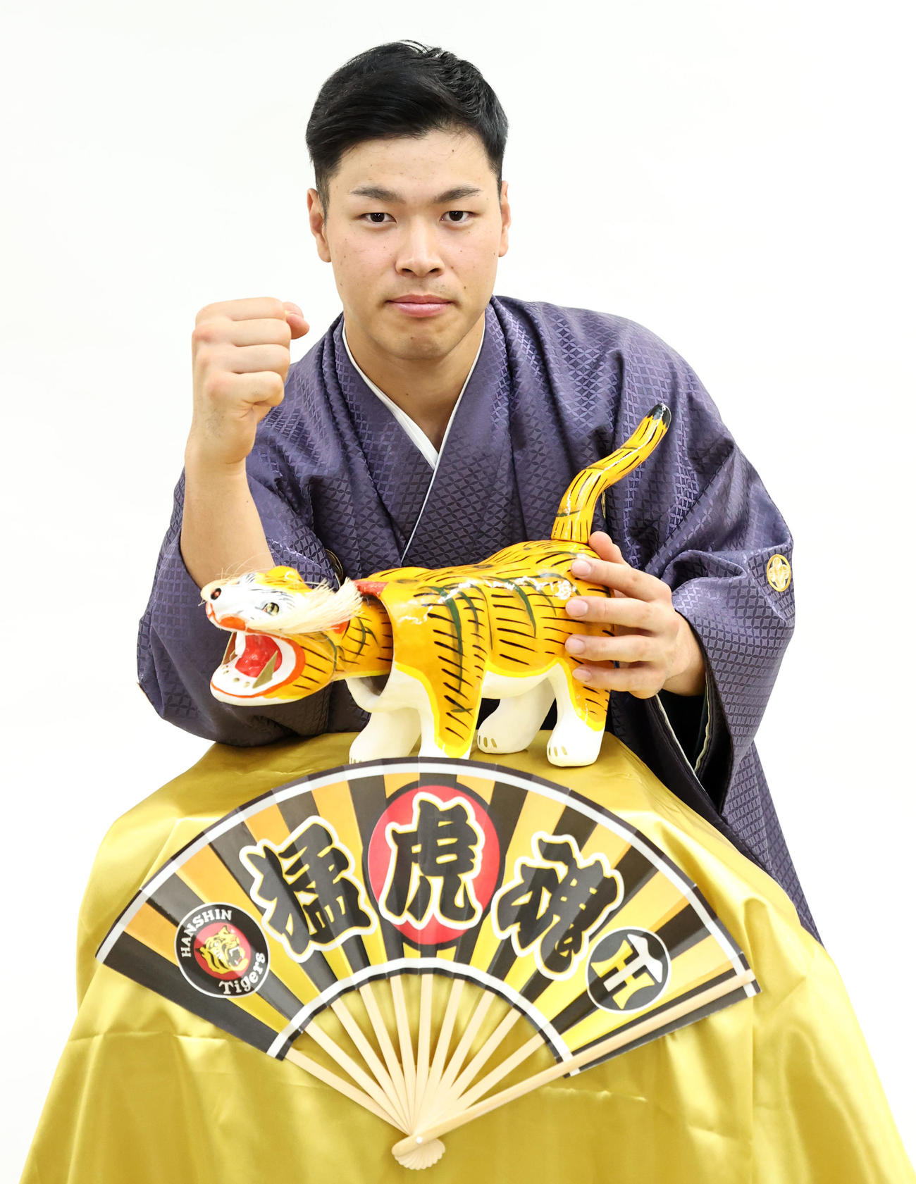 2年目突入の佐藤輝明（撮影・加藤哉）