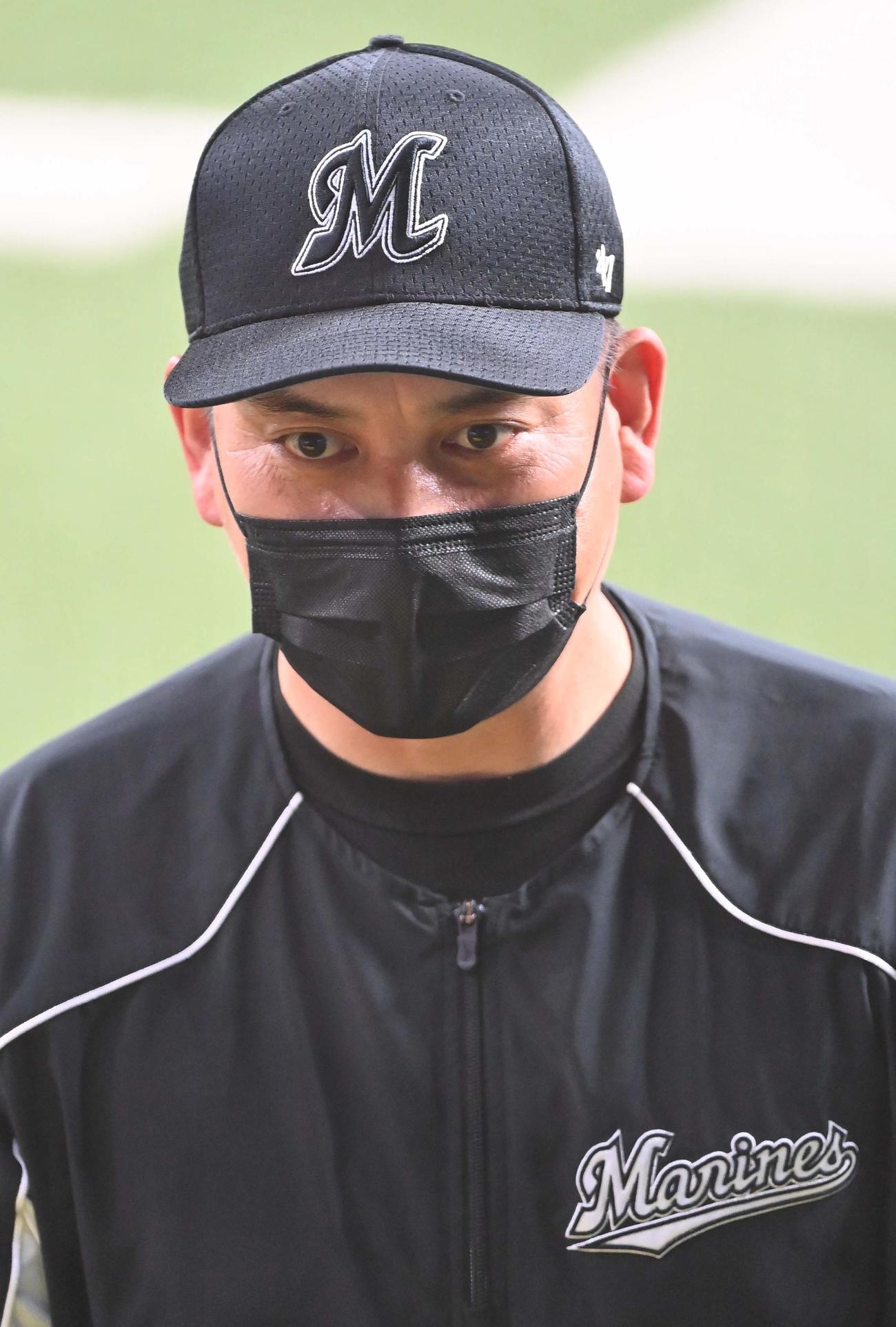 ロッテ井口資仁監督（2021年11月9日撮影）