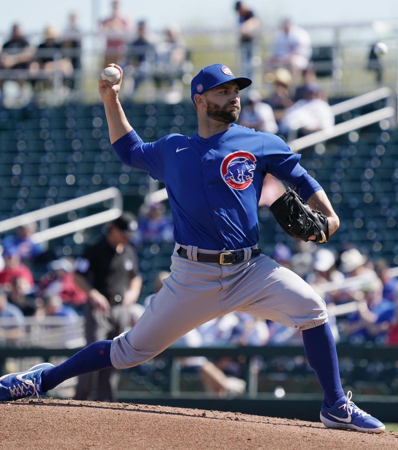 カブス時代のタイラー・チャトウッド（2020年3月4日）