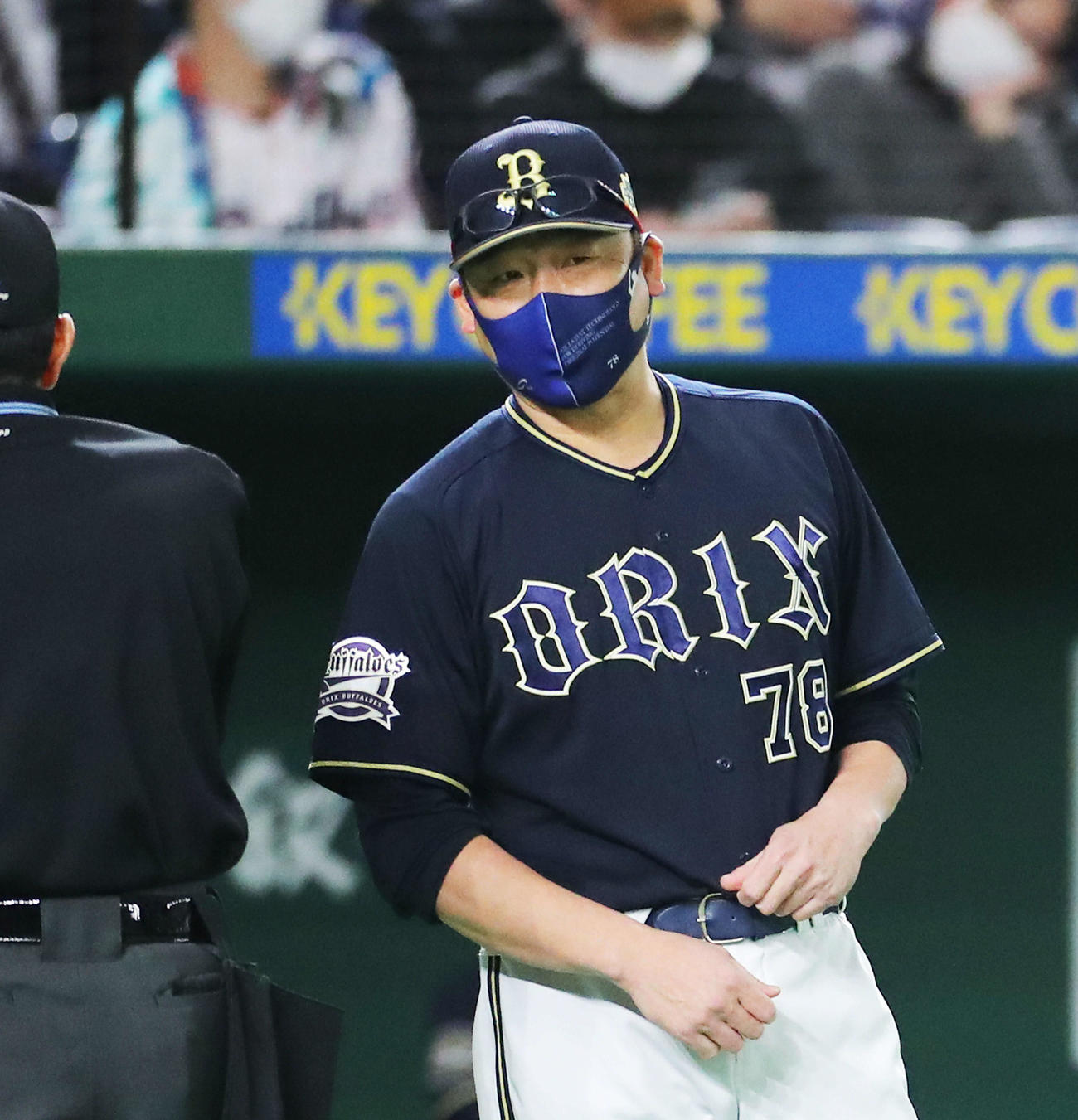 オリックス中嶋監督（2021年11月25日撮影）