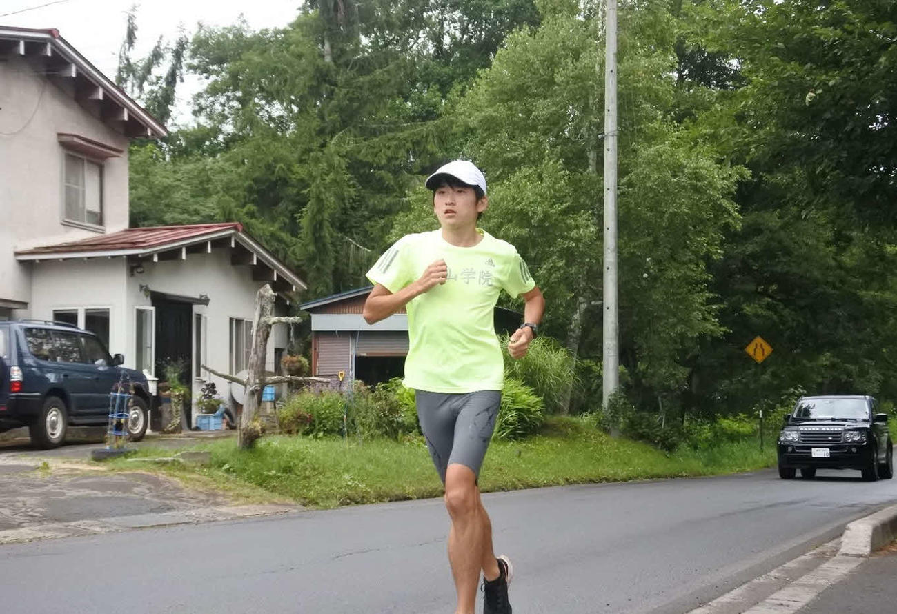 ロッテ佐々木朗の少年時代の友人、青学大陸上部の佐々木塁さん