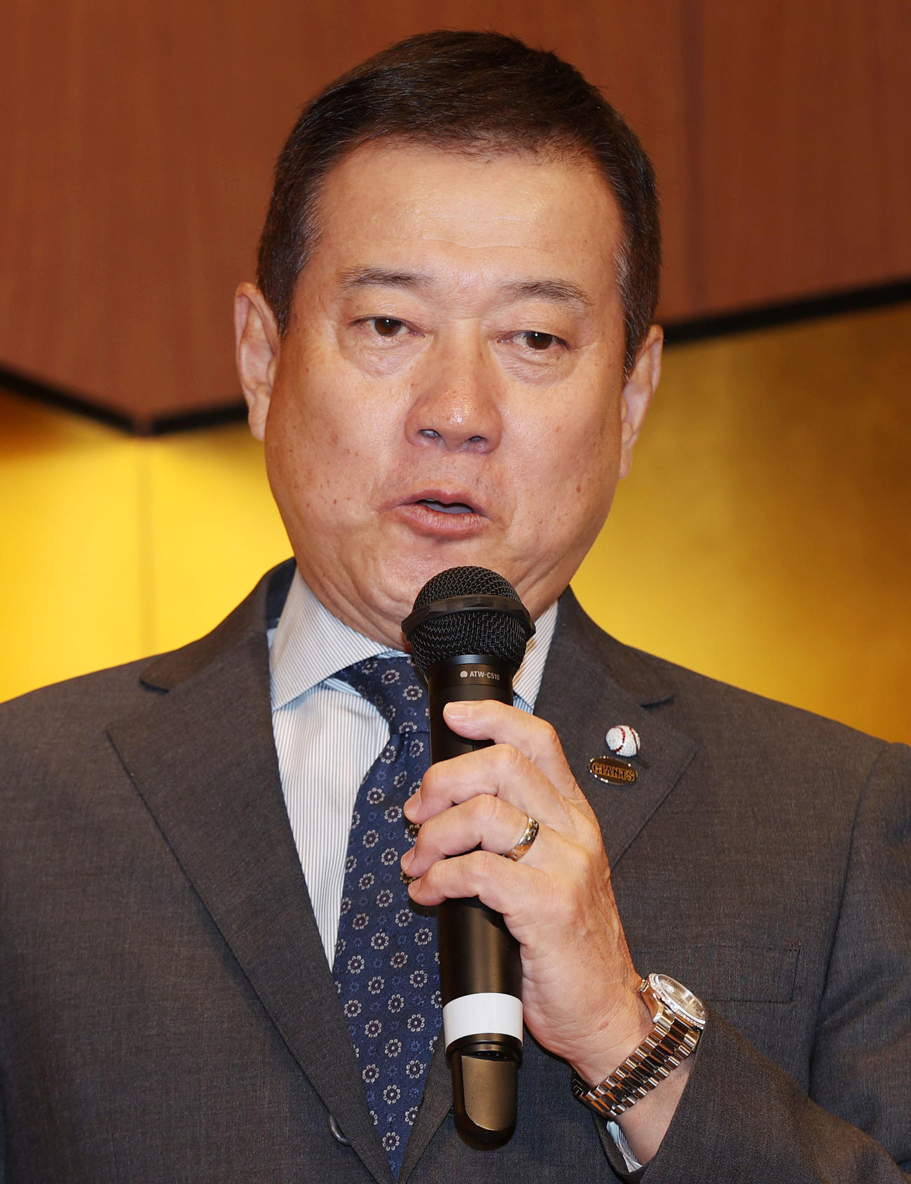 原辰徳監督（2021年10月21日撮影）