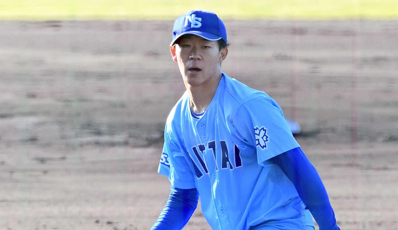 日体大・矢沢（2021年12月5日撮影）
