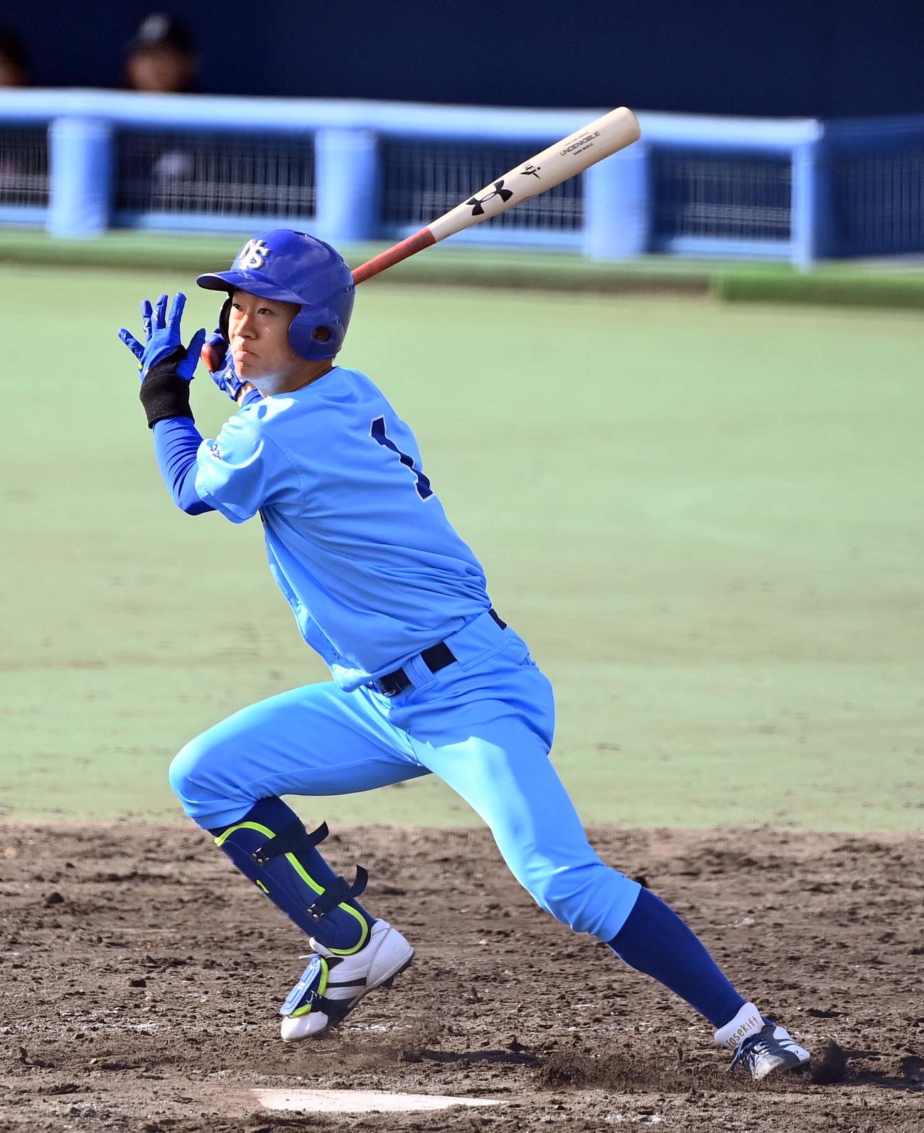 日体大・矢沢（2021年12月4日撮影）
