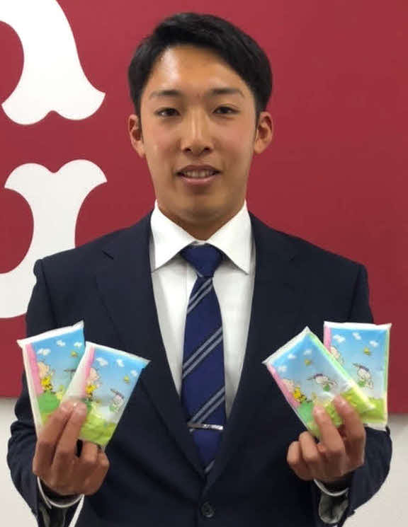 巨人ドラフト3位の赤星優志(22年1月7日撮影)