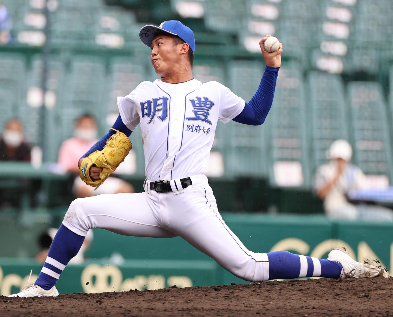 明豊・太田虎次朗（2021年8月16日撮影）