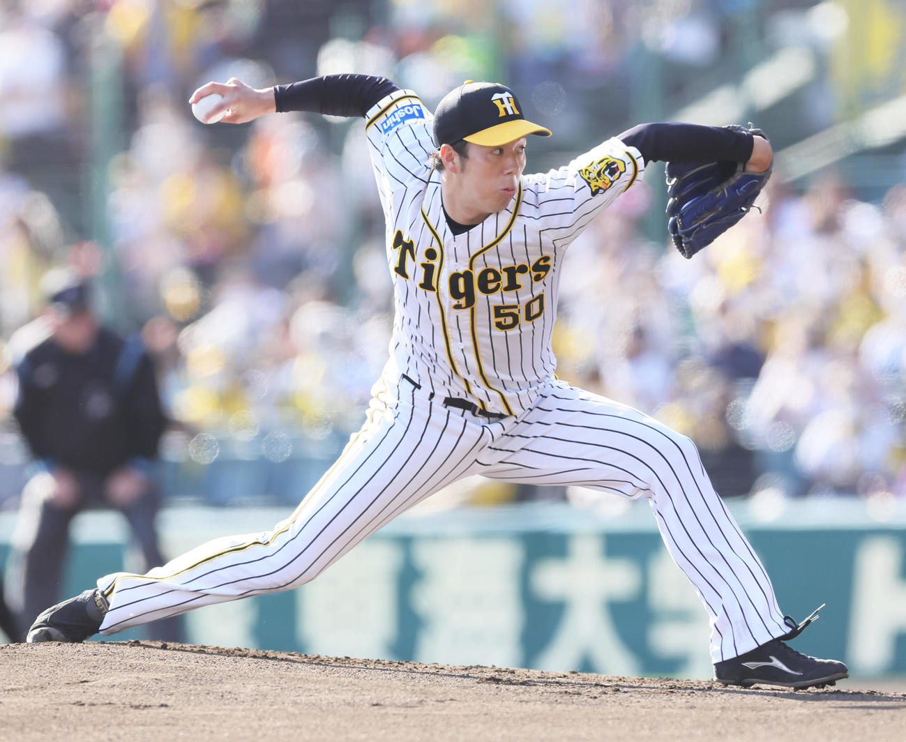 阪神青柳晃洋（2021年11月7日撮影）