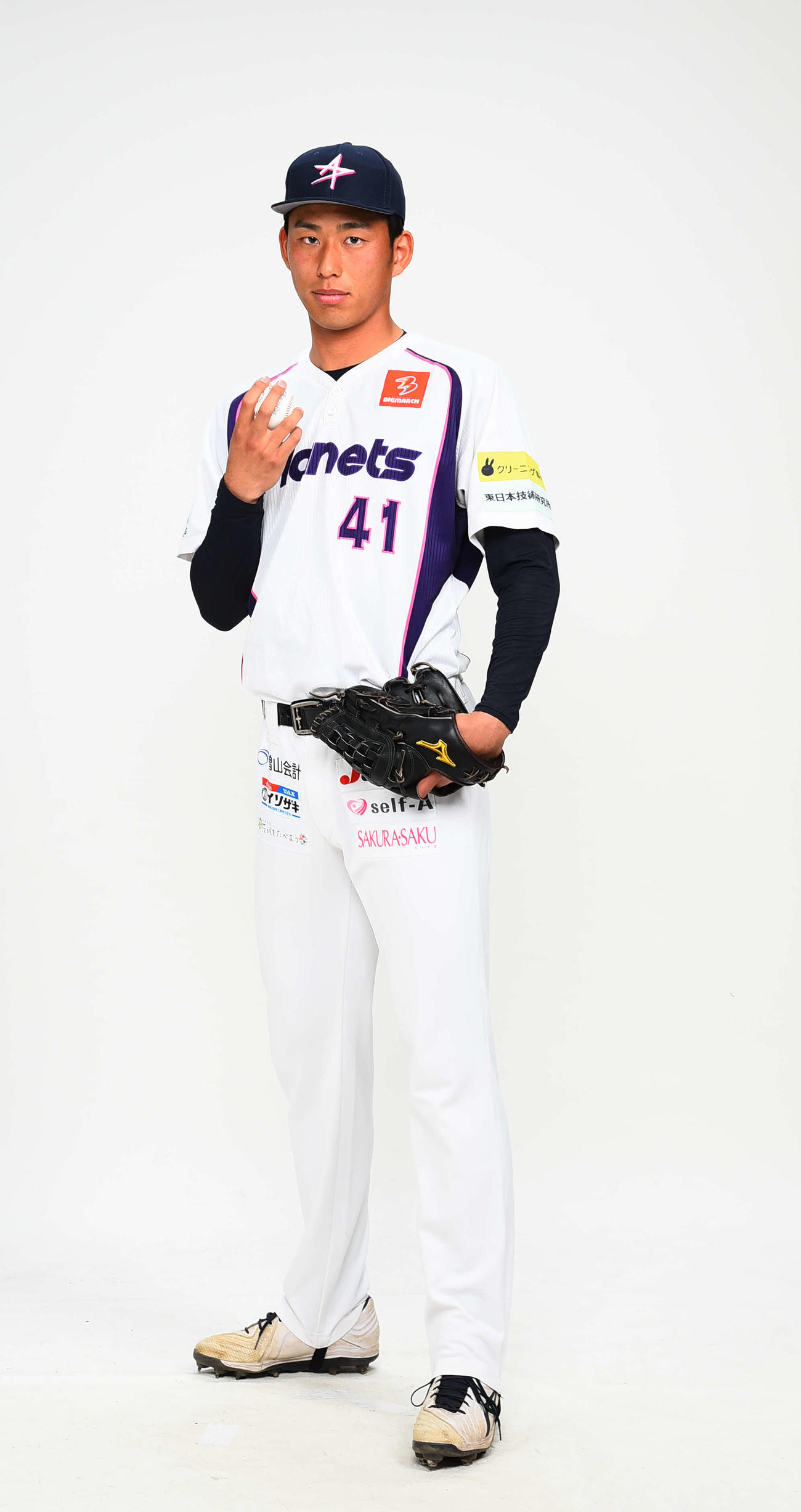 ドジャース入りが決まったBC茨城・松田康甫