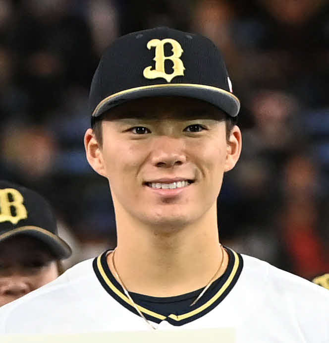 オリックス山本由伸（2021年12月4日撮影）