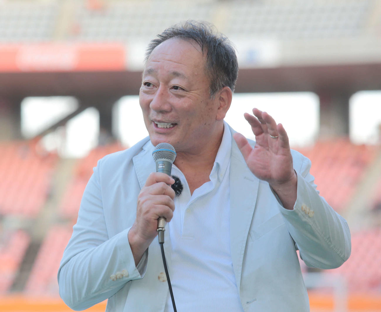 高木豊氏（2021年8月22日撮影）