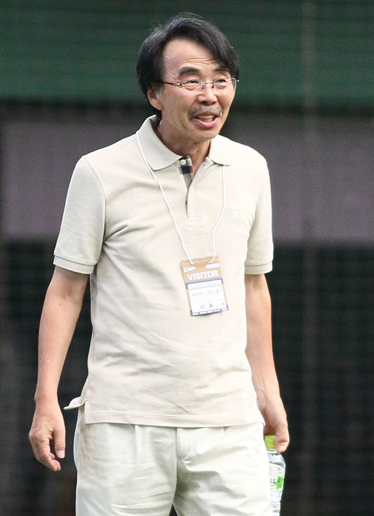 水島新司氏（2011年7月6日撮影）