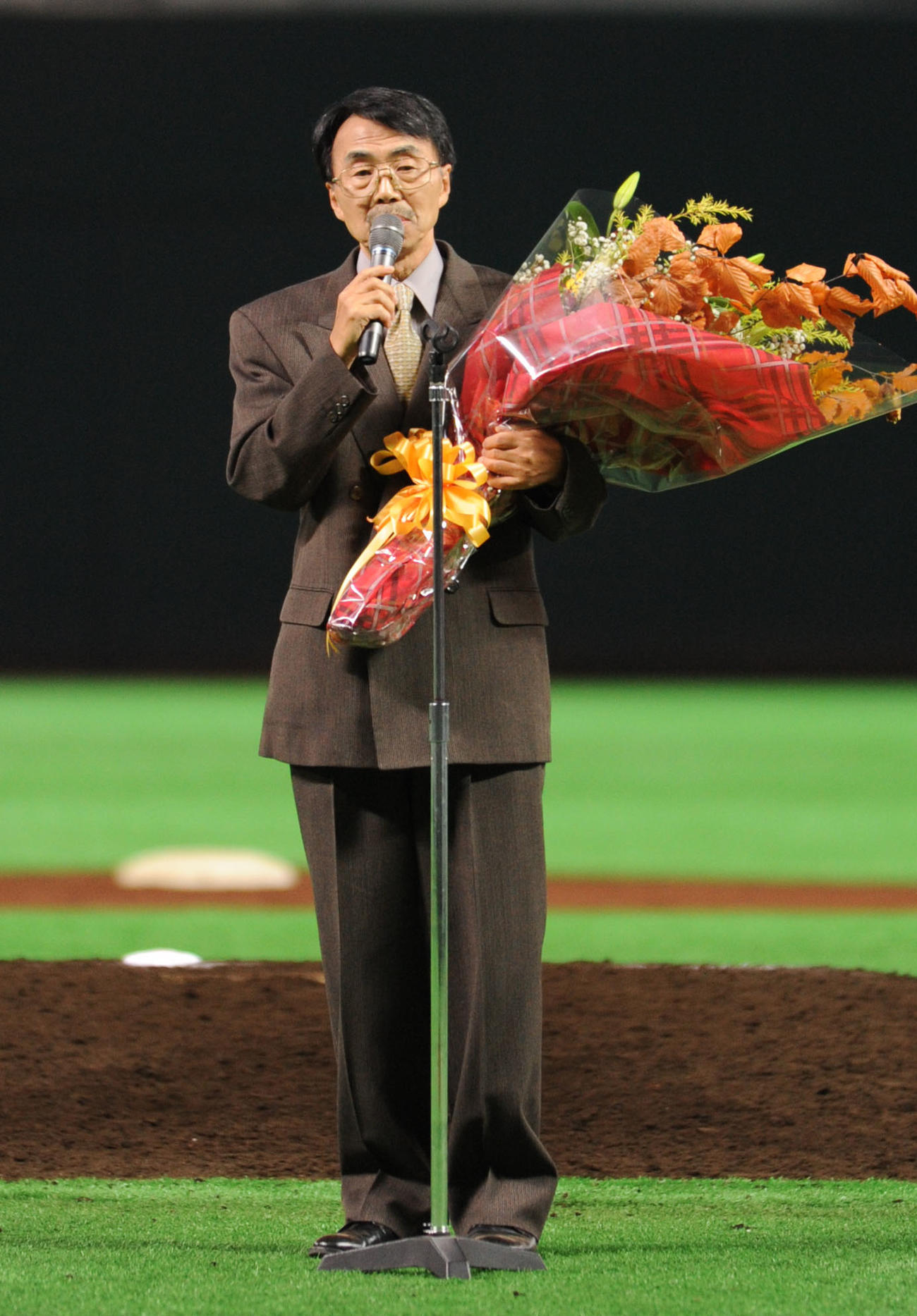 水島新司氏（2009年10月6日撮影）