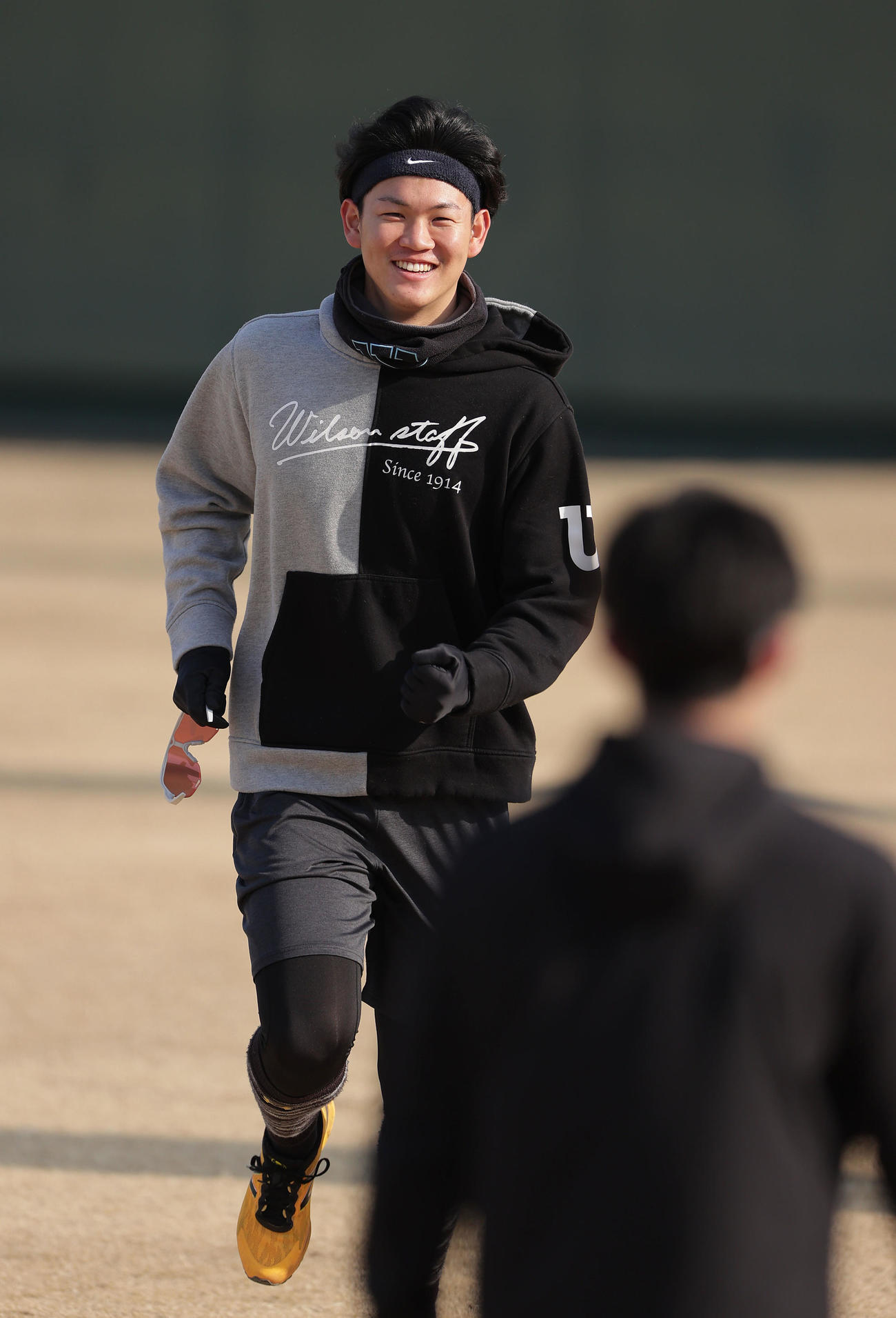 阪神及川雅貴（2022年1月13日撮影）