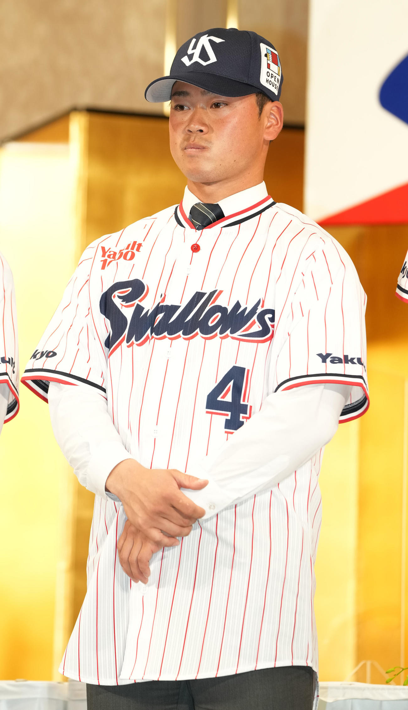 ヤクルト2位丸山和郁（2021年12月10日撮影）