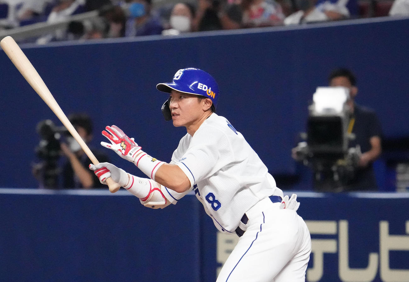 大島洋平（2021年9月14日撮影）