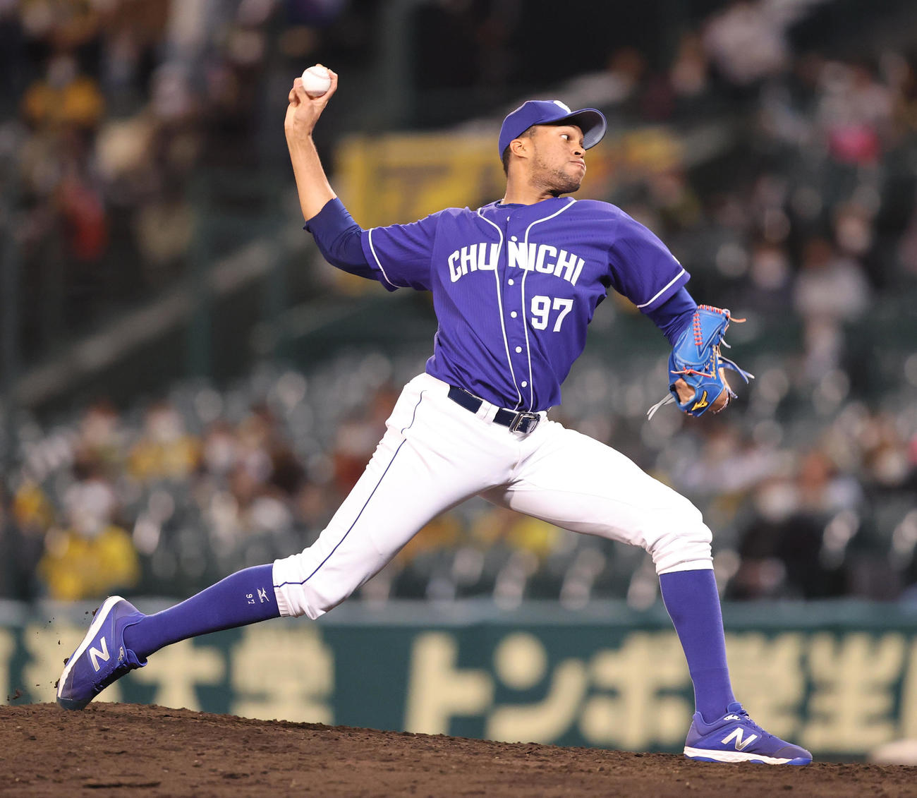 中日ライデル・マルティネス（2021年10月26日撮影）