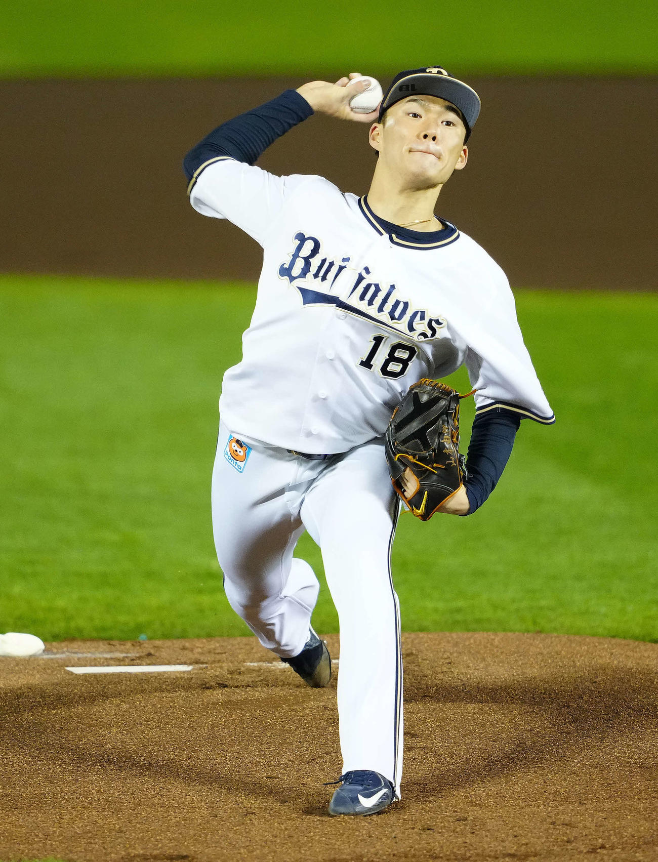山本由伸（2021年11月27日撮影）