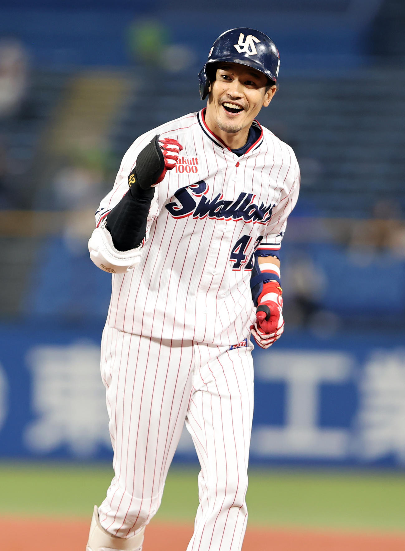 ヤクルト坂口智隆（2021年9月24日撮影）