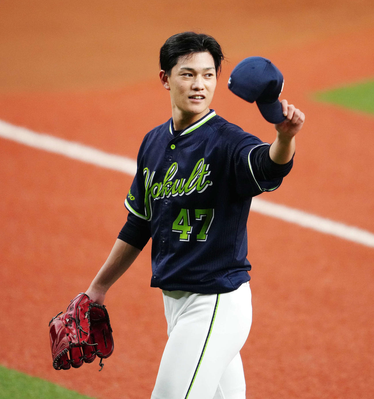 ヤクルト高橋奎二投手（21年11月撮影）