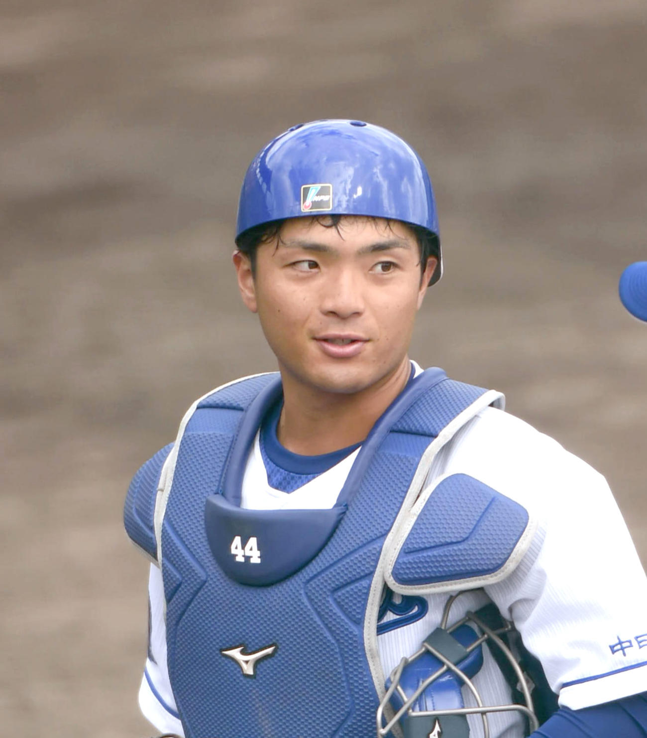 中日郡司裕也（2021年2月撮影）