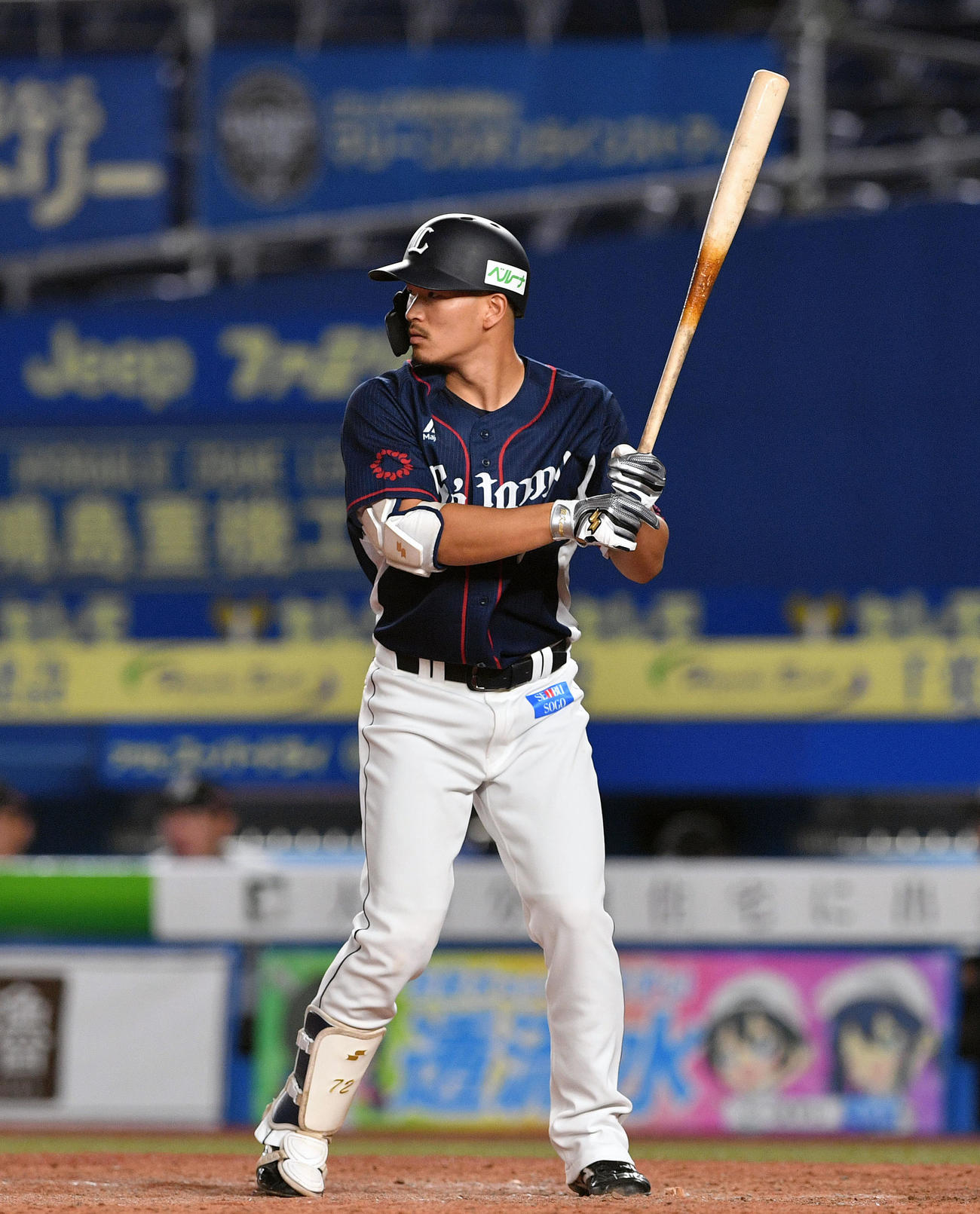 西武川越誠司（2020年7月8日撮影）
