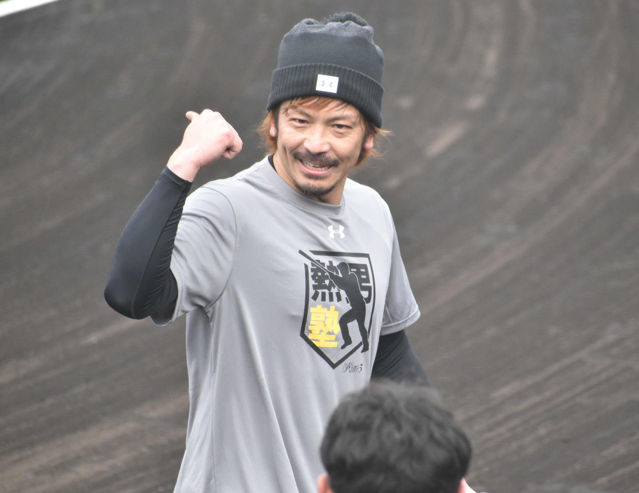 新型コロナウイルス感染から復帰したソフトバンク松田（撮影・只松憲）
