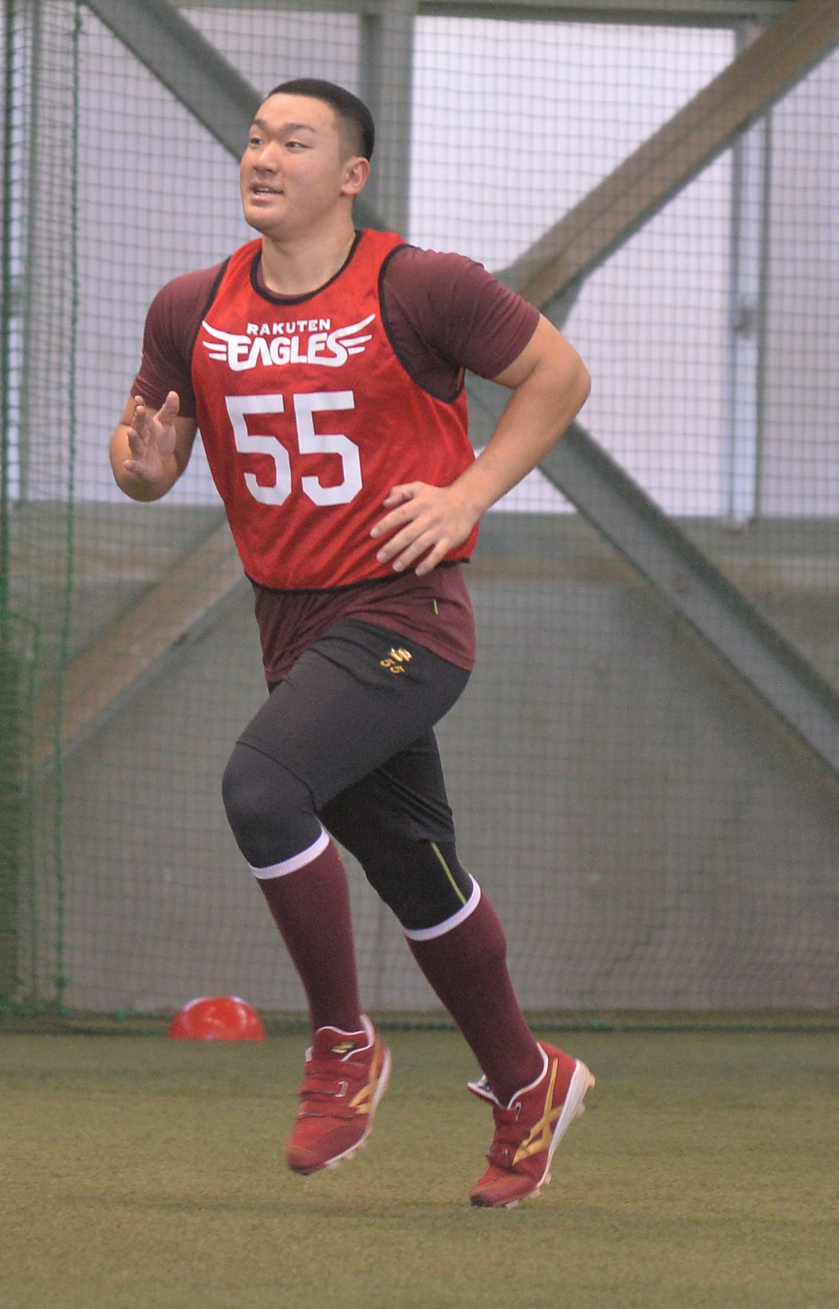 楽天安田悠馬（2022年1月撮影）