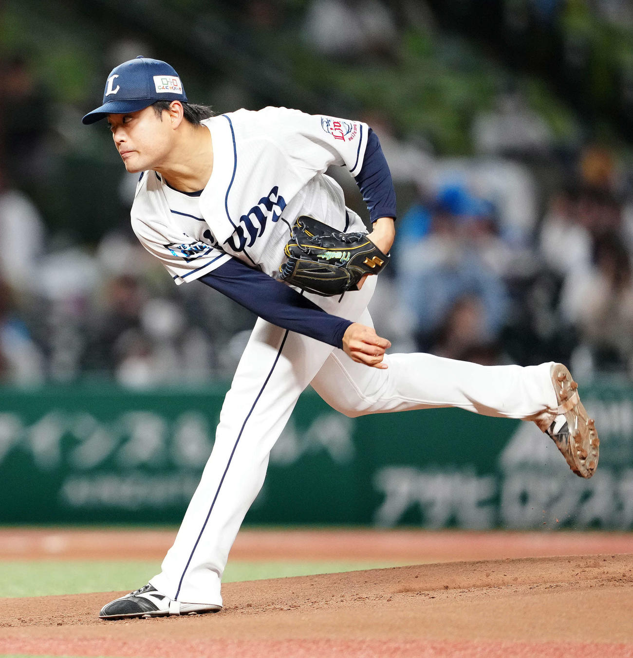 西武松本航（2021年10月20日撮影）